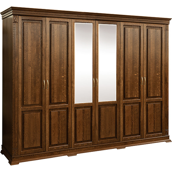 Шкаф «Верди Люкс» П434.13, Цвет: Черешня