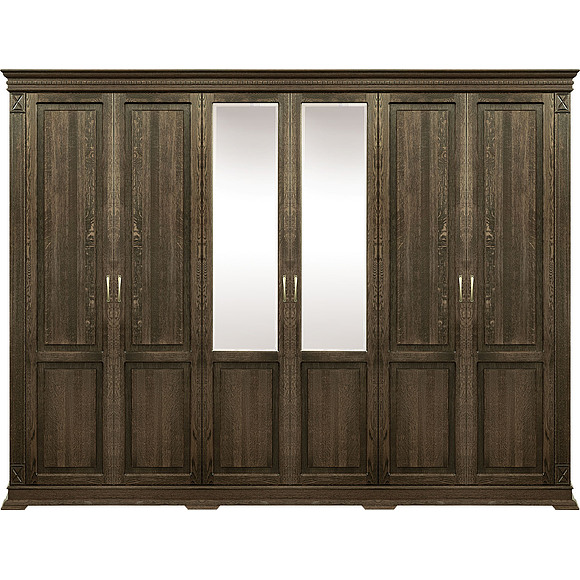 Шкаф «Верди Люкс» П434.13, Цвет: Табак