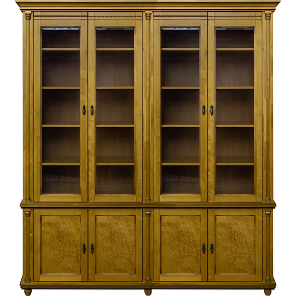 Шкаф для книг «Валенсия 4» П444.24, Цвет: Янтарь