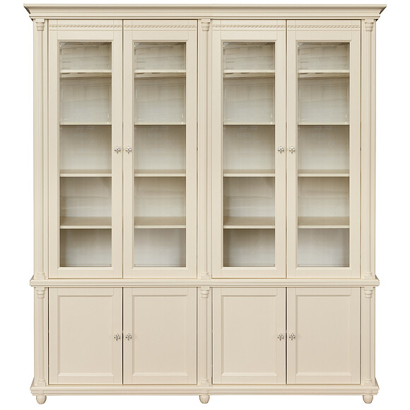 Шкаф для книг «Валенсия 4» П444.24, Цвет: Античная темпера