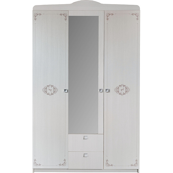 Шкаф для одежды «Соната» П439.06ZД15, Цвет: Принт «Прованс»