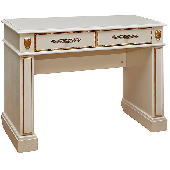 Стол «Милана 23Тс» П294.23с, Цвет: Слоновая кость с золочением