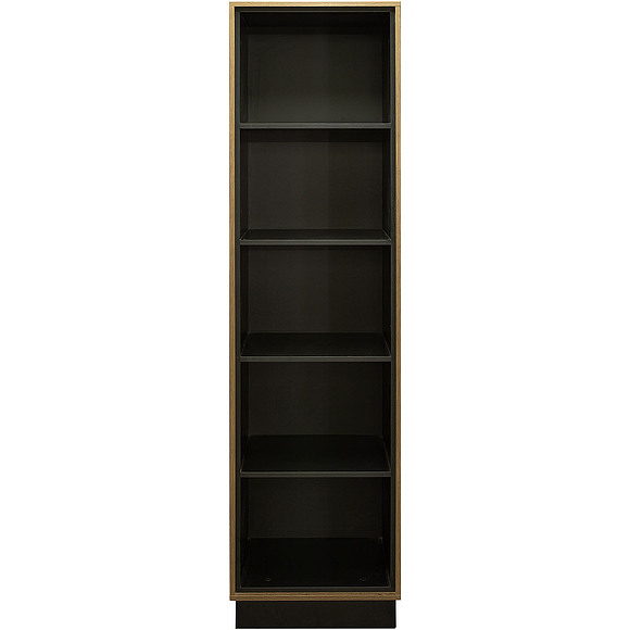 Стеллаж «Лайн» П619.11, Цвет: Дуб Вотан + чёрный