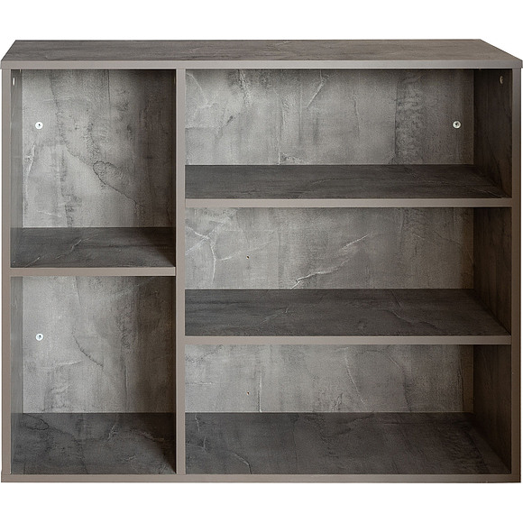 Стеллаж «Luna» П049.601, Цвет: Оникс