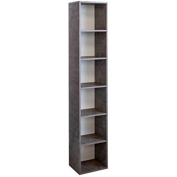 Стеллаж «Luna» П049.602, Цвет: Оникс