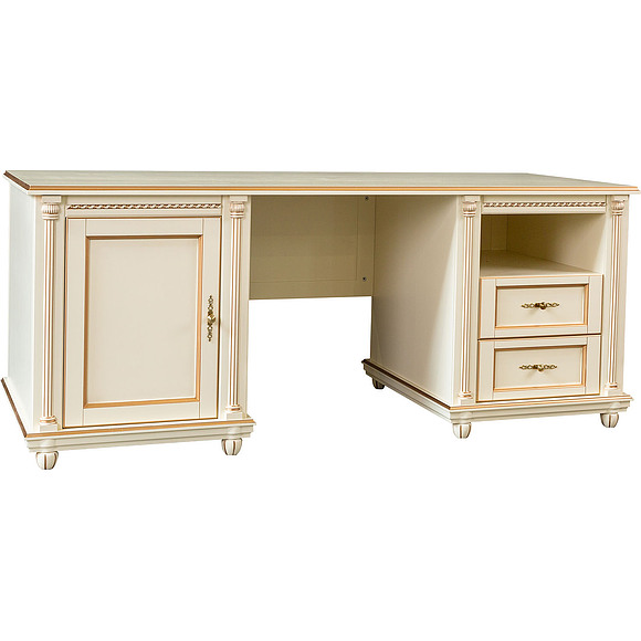 Стол «Валенсия 7» П444.12, Цвет: Античная бронза с золочением (Stol-Valensiya-7-p444-12-antichnaya-tempra-s-zolocheniyem_0.jpg) Стол «Валенсия 7» П444.12, Цвет: Античная бронза с золочением