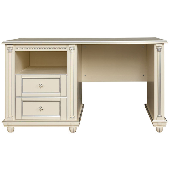 Стол «Валенсия 9» П444.14.1, Цвет: Античная темпера с серебром