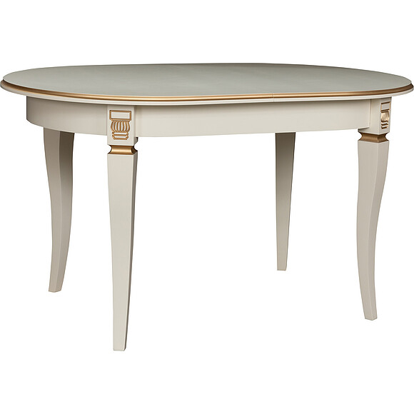 Стол «Валенсия 10А» П358.06, Цвет: Античная темпера с золотом (Stol_Valensiya_10A_P358-06_antichnaya_tempera_s_zolocheniem.jpg) Стол «Валенсия 10А» П358.06, Цвет: Античная темпера с золотом