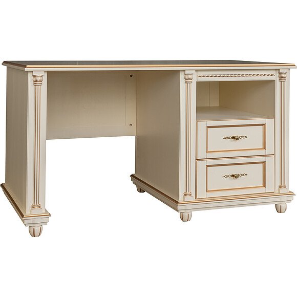 Стол «Валенсия 9» П444.14, Цвет: Античная темпера с золотом