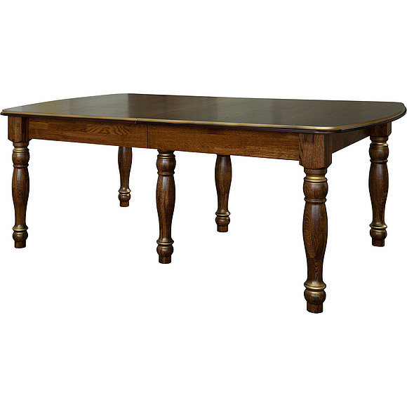 Стол «Верди 38» П394.10, Цвет: Черешня с золочением