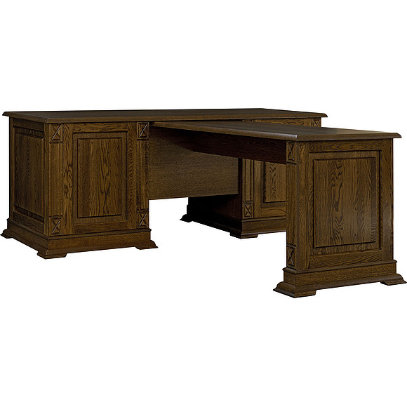 Стол письменный «Верди Люкс 8» П432.13, Цвет: Черешня