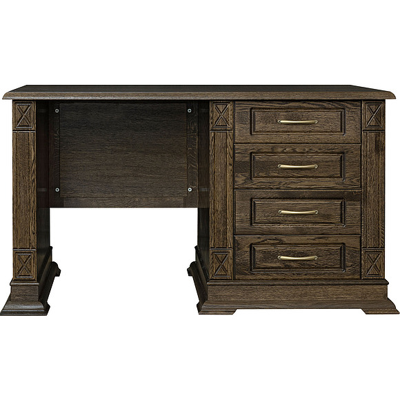 Стол письменный «Верди Люкс 9» П432.14, Цвет: Табак