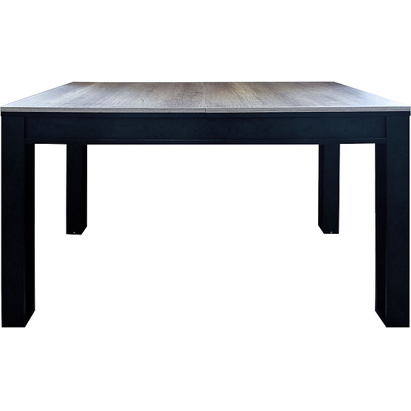 Стол обеденный раздвижной «Каньон» П561.28, Цвет: Дуб Каньон+чёрный