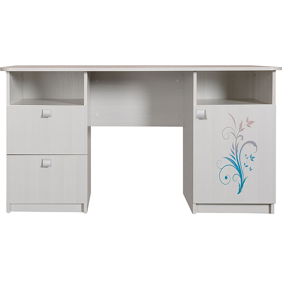 Стол письменный «Соната» П439.71Д15, Цвет: Принт «Цветок»