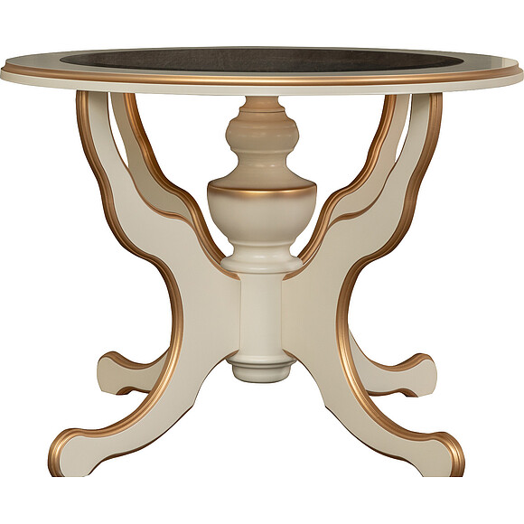 Стол журнальный «Валенсия 11» П404.11, Цвет: Античная темпера с золотом