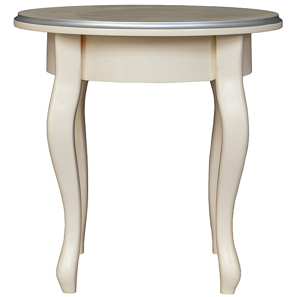 Стол журнальный «Валенсия 12» П404.12, Цвет: Античная темпера с серебром