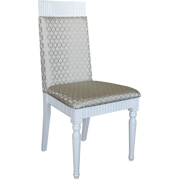 Стул «Юстина 01/S» П623/S, Цвет: Молоко