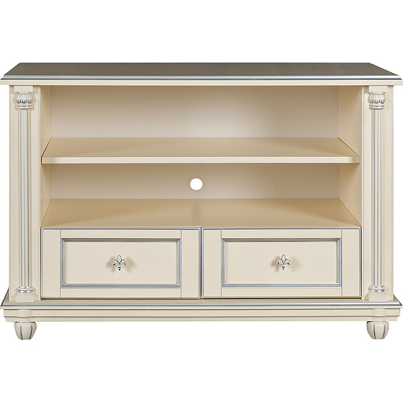 Тумба «Валенсия ТВ1» П244.23, Цвет: Античная темпера с серебром