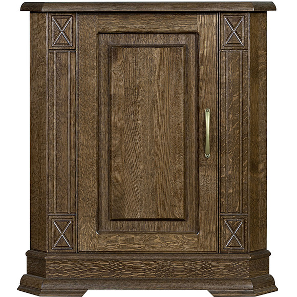 Тумба «Верди Люкс 1/1у» П487.15-01, Цвет: Табак (Tumba_Verdi1-1u_P487-15-01_tabak_1.jpg) Тумба «Верди Люкс 1/1у» П487.15-01, Цвет: Табак