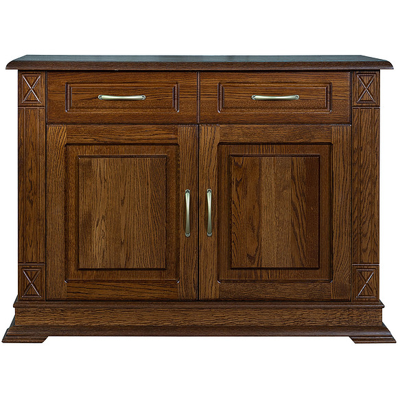 Тумба «Верди Люкс 2» П487.02, Цвет: Черешня (Tumba_VerdiLux2_P487-02_chereshnya.jpg) Тумба «Верди Люкс 2» П487.02, Цвет: Черешня