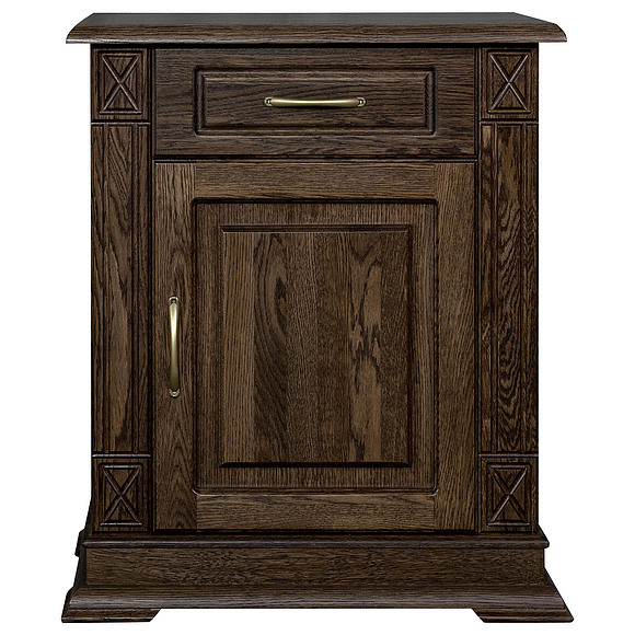 Тумба «Верди Люкс 1» П487.32, Цвет: Табак (Tumba_VerdiLux_1-P487.jpg) Тумба «Верди Люкс 1» П487.32, Цвет: Табак