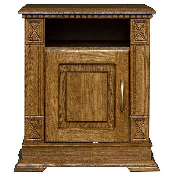 Тумба прикроватная «Верди Люкс» П434.03-1, Цвет: Дуб рустикаль