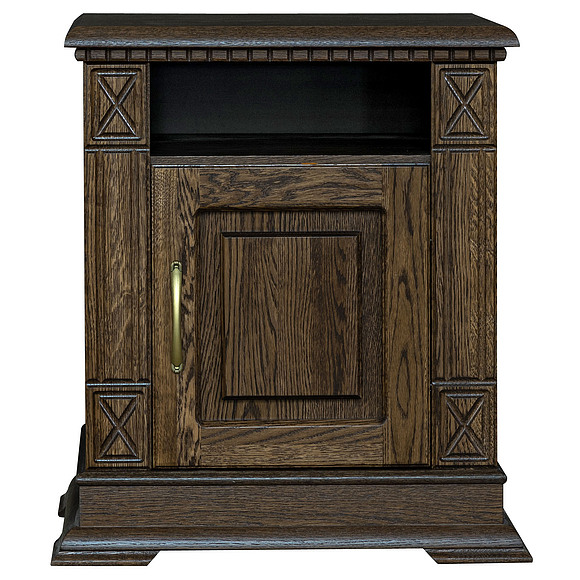 Тумба прикроватная «Верди Люкс» П434.03, Цвет: Табак