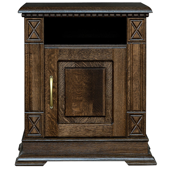 Тумба прикроватная «Верди Люкс» П434.03, Цвет: Венге