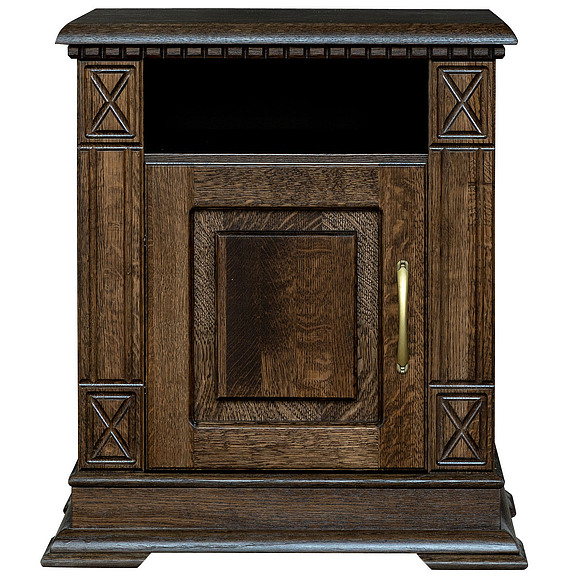 Тумба прикроватная «Верди Люкс» П434.03-1, Цвет: Венге