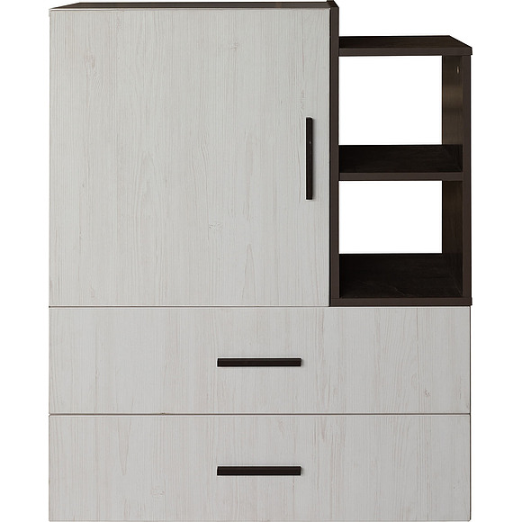 Тумба «Luna» П049.201, Цвет: сосна рандерс + оникс