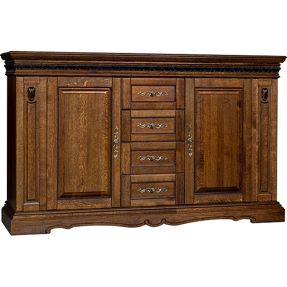 Тумба «Милана 14/1с» П265.14/1с, Цвет: Черешня (Tymba_Milana_14-1C_P265-14-1c_chereshnya.jpg) Тумба «Милана 14/1с» П265.14/1с, Цвет: Черешня