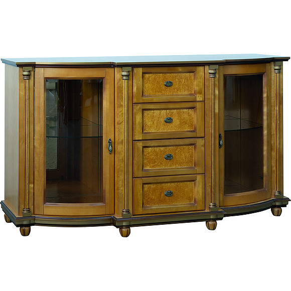 Тумба «Валенсия 3.4с» П244.32, Цвет: Янтарь