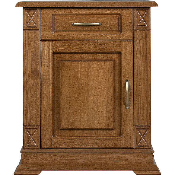 Тумба «Верди Люкс 1» П487.32-01, Цвет: Дуб рустикаль (Tymba_Verdi_Luks_1_P487-32-01_dyb_rystikal.jpg) Тумба «Верди Люкс 1» П487.32-01, Цвет: Дуб рустикаль