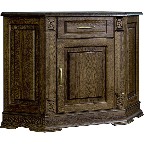 Тумба «Верди Люкс 1у» П487.01, Цвет: Табак (Tymba_Verdi_Luks_1y_P487-01_tabak.jpg) Тумба «Верди Люкс 1у» П487.01, Цвет: Табак