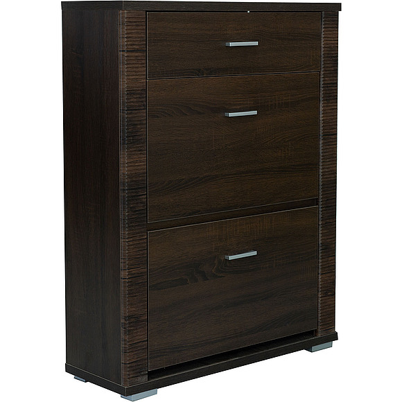 Тумба для обуви «Гресс» П614.02, Цвет: Дуб Сонома тёмный