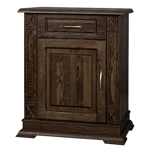 Тумба «Верди Люкс 1» П487.32-01, Цвет: Табак (Verdi_1_P487-32-01_tabak.jpg) Тумба «Верди Люкс 1» П487.32-01, Цвет: Табак