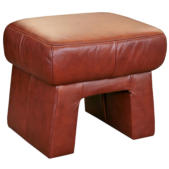 Банкетка «Альфа-01» (18), Материал: натуральная кожа, Группа ткани: 120 группа