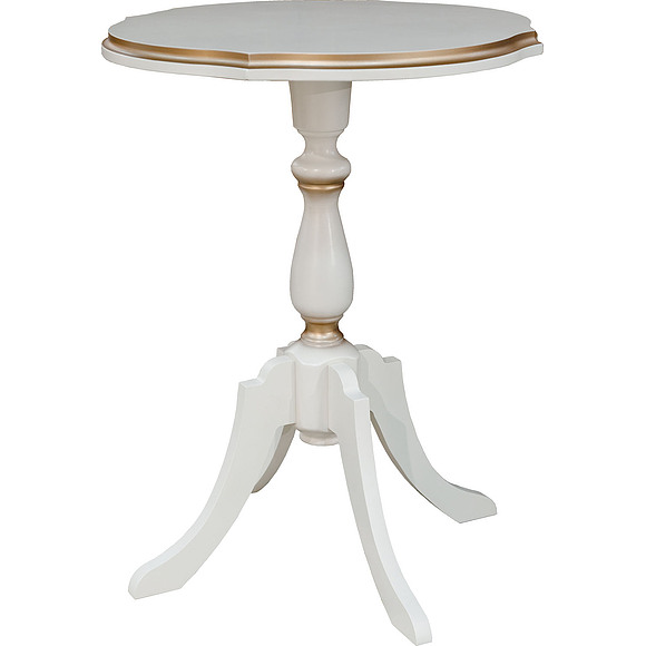 Стол журнальный «Валенсия 22» П375.07, Цвет: Античная темпера с золотом