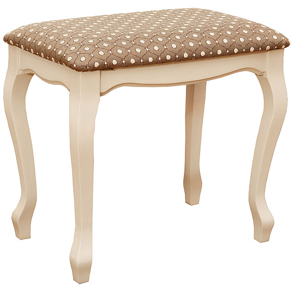 Банкетка П075, Материал: ткань, Цвет: Слоновая кость (banketka_p075_slon_kost.jpg) Банкетка П075, Материал: ткань, Цвет: Слоновая кость