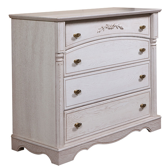 Комод «Паола 2161» БМ671, Цвет: Розовый пепел