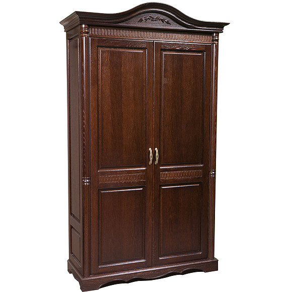 Шкаф для одежды 2д «Паола 2169» БМ673, Цвет: Горячий шоколад