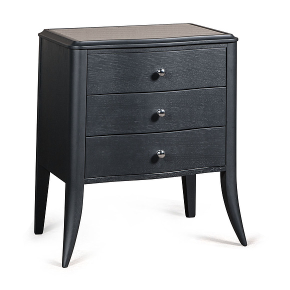 Тумба прикроватная «Тиффани 2422» БМ681, Цвет: Антрацит