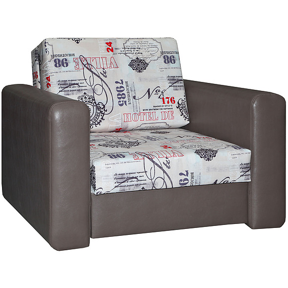 Кресло-кровать «Бриз 1» (1м), Материал: ткань, Группа ткани: 20 группа, Механизм трансформации: с механизмом