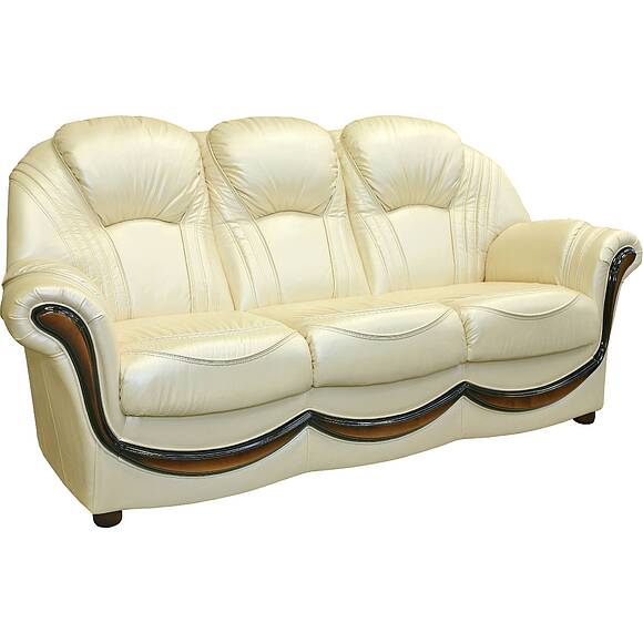 3-х местный диван «Дельта» (3м), Материал: натуральная кожа, Группа ткани: 140 группа