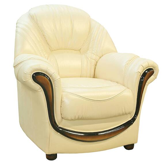 Кресло «Дельта» (12), Материал: натуральная кожа, Группа ткани: 140 группа