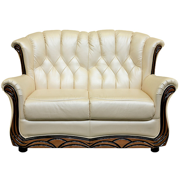 2-х местный диван «Европа» (2м), Материал: натуральная кожа, Группа ткани: 140 группа