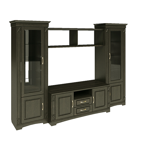 Набор корпусной мебели «Верди Т1» П398.Н1, Цвет: Венге