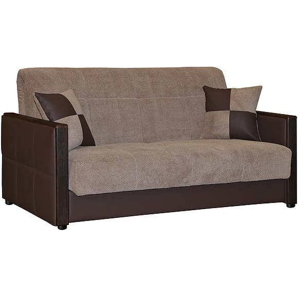 2-х местный диван «Джексон» с ящиком для белья (25А), Материал: ткань, Группа ткани: 19 группа