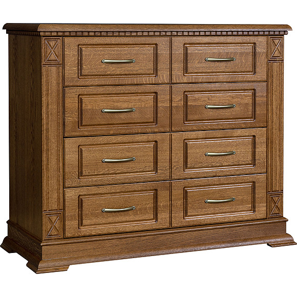 Комод «Верди Люкс» П434.02, Цвет: Дуб рустикаль