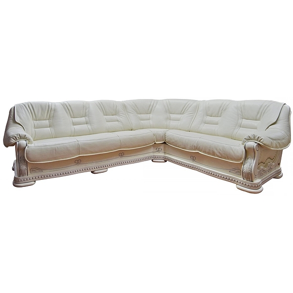 Угловой диван «Консул 2020/2020(-С)» (3мL/R902R/L), Материал: натуральная кожа, Группа ткани: 140 группа